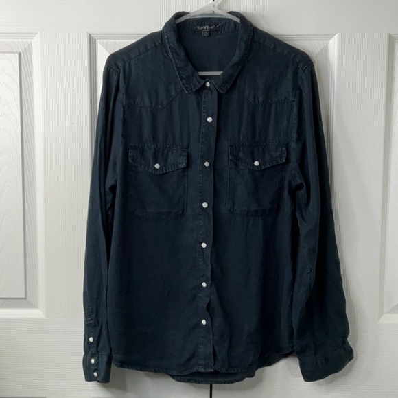 Velvet Heart Los Angeles Women’s Long Sleeve Button Up Size XL - Picture 1 of 8